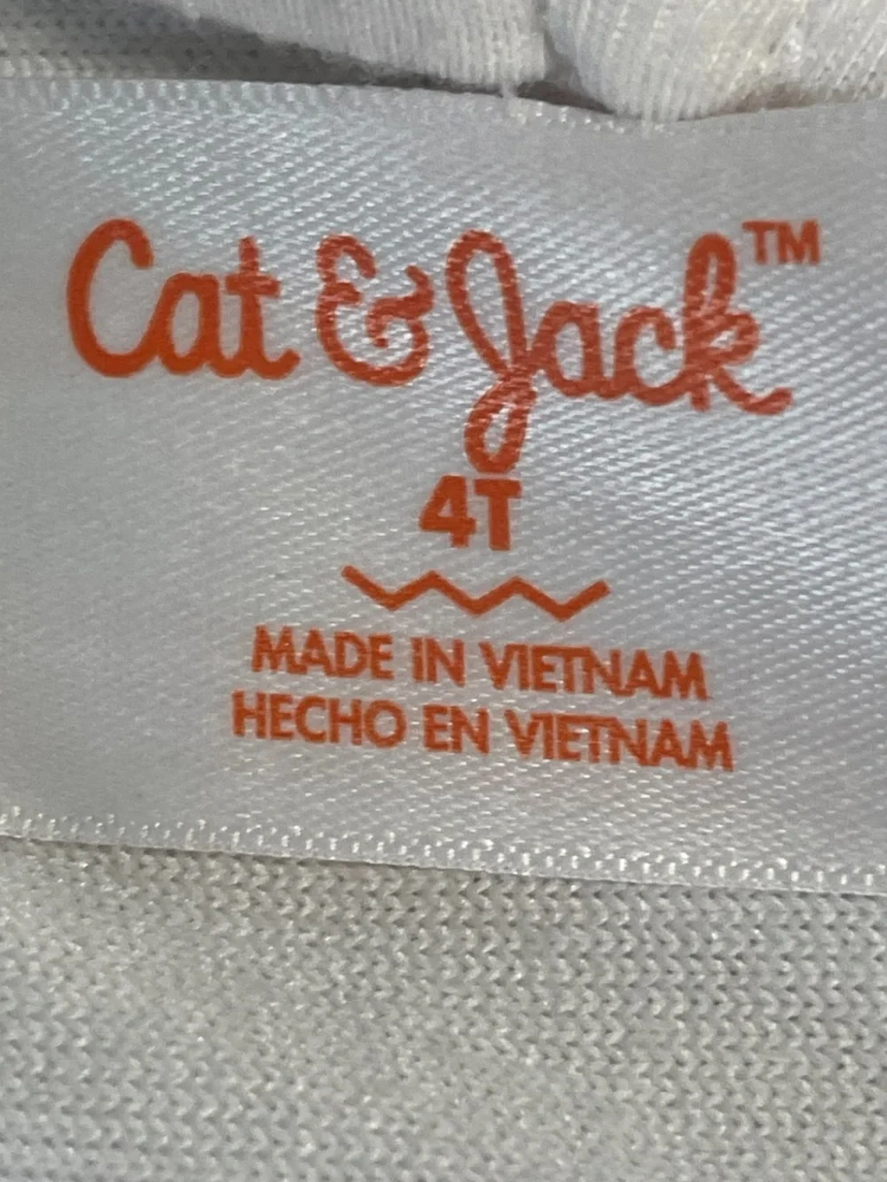 Cat & Jack White Terry Hooded Pullover Swim Suit Cover Up